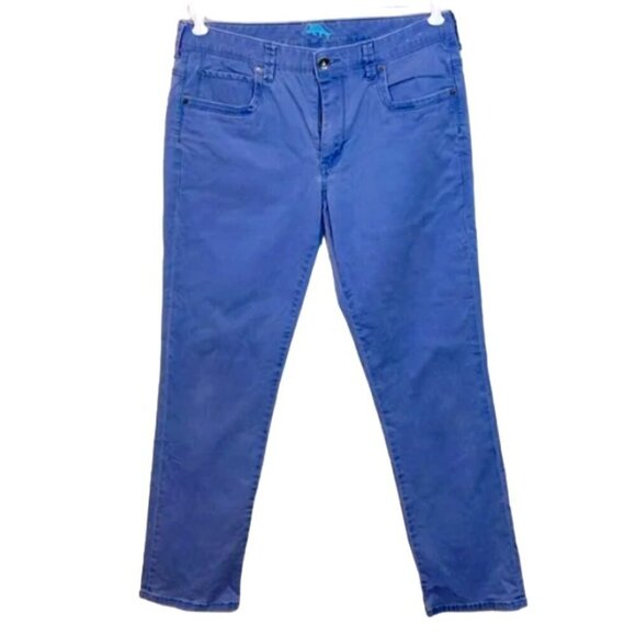 Tommy Bahama Straight Leg Chinos in blue size 33/32 - Picture 1 of 8
